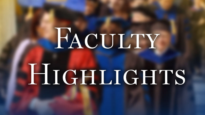 Faculty Research Highlights