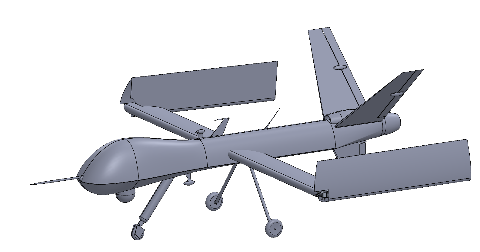 MQ-9 Mojave Manual Wing Fold System